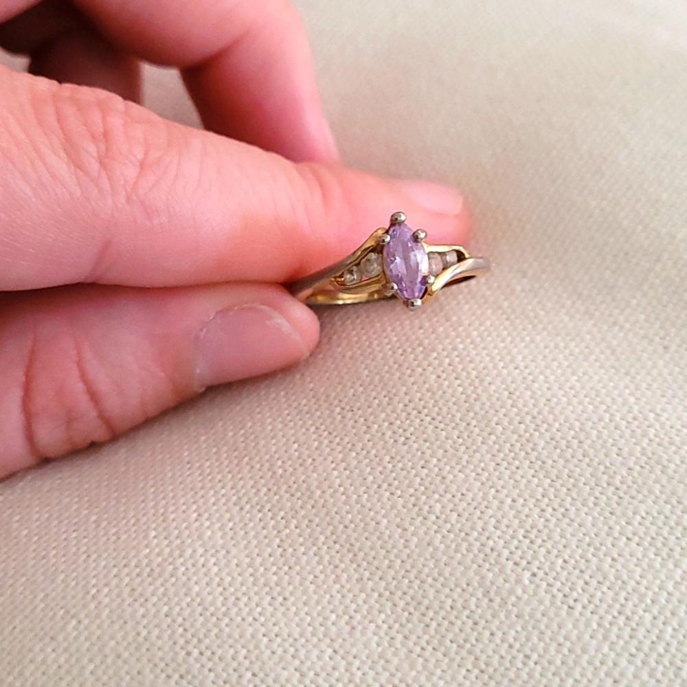 Amethyst ring
